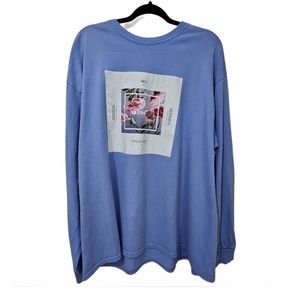 Taylor Swift XXL Awesome ME! Blue Long-Sleeve Shirt